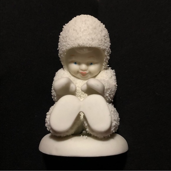 I Can Touch My Toes Set of 2 Department 56 Snow Babies Retired NIB - Picture 2 of 8